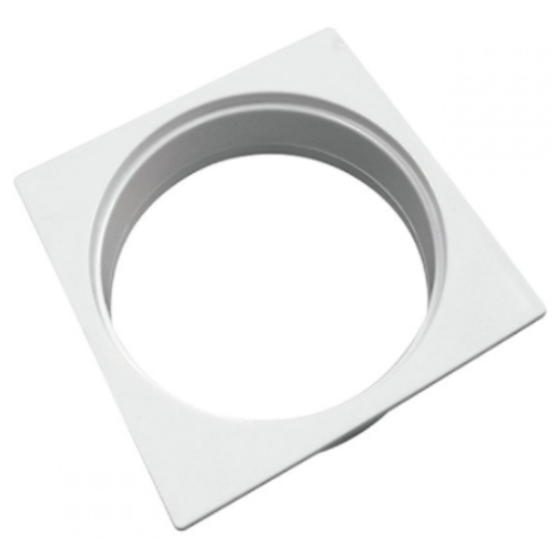 Porta-grelha Branca Quadrada de 150mm Amanco